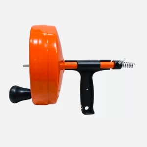 General Wire CP15SM 1/4″ x 15′ Power Spin-Thru Drain Auger