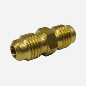 1/4" #42 Brass Flare Union