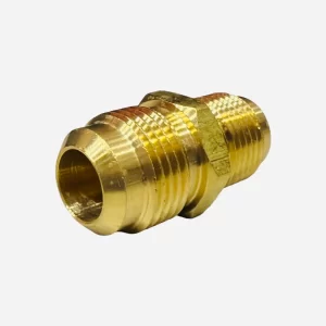 5/8" X 1/2" #42 Brass Flare Union