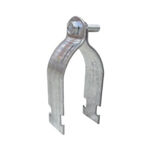 2 1/2" IPS Galvanized Steel Strut Clamp