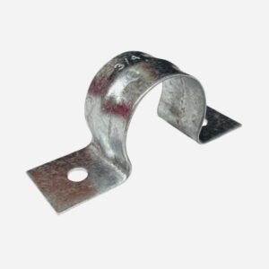 3/4" Galvanized 2 Hole Pipe Straps