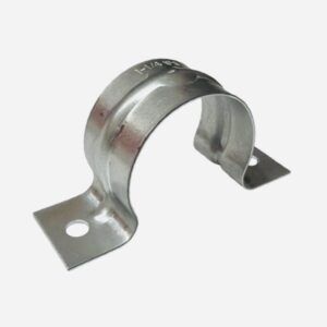1 1/4" Galvanized 2 Hole Pipe Straps
