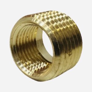 1/2" X 3/8" Brass Face Bushing