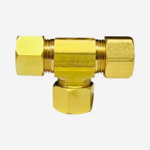 3/8" #64 Compression Tee (Lead-Free)