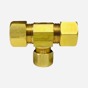 3/8" x 3/8" x 1/4" #64 Compression Tee (Lead-Free)