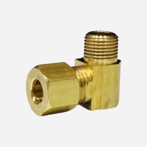 1/4" x 1/8" #69 Compression X MIP Elbow (Lead-Free)