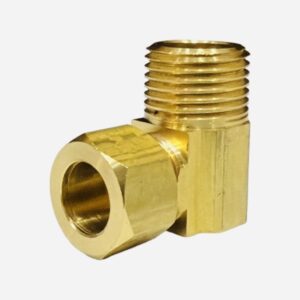 1/2" x 1/2" #69 Compression X MIP Elbow (Lead-Free)