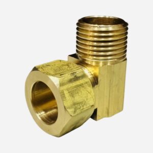 5/8" Compression X 1/2" MIP Elbow (Lead-Free)