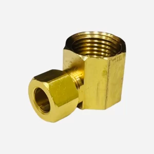 3/8" x 1/2" Compression X Female Elbow (Lead-Free)