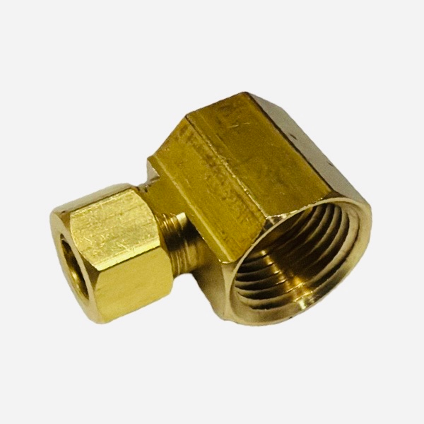 3/8" x 1/2" Compression X Female Elbow (Lead-Free)