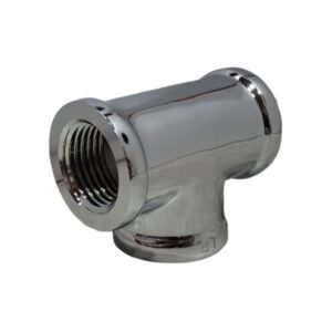 1/2" Chrome-Plated Tee (Lead-Free)