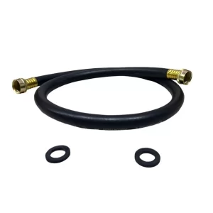 4' Heavy Duty Rubber Washing Machine Inlet Hose