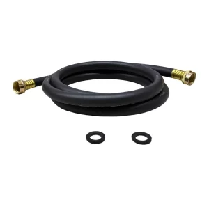 8' Heavy Duty Rubber Washing Machine Inlet Hose