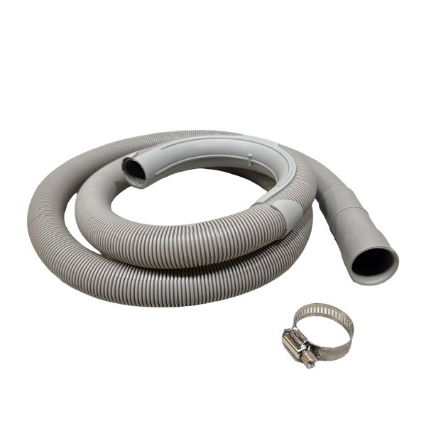 5' Washing Machine Discharge Hose With Molded Hook