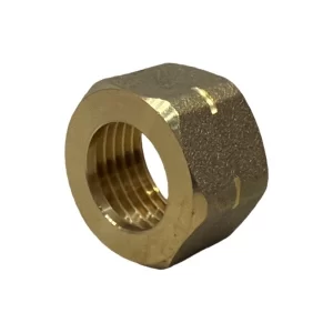 Brass Basin Cock Coupling Nut Brass