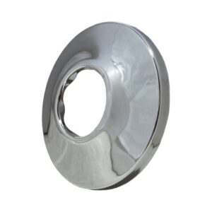 1 1/8 OD Chrome Plated Flat Escutcheon