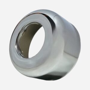1 1/2 OD Chrome Plated Box Escutcheon