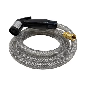 "Crown-Rinse" Hose & Spray Assembly - Black
