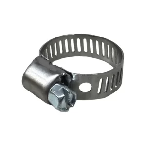 #8 1/2" Stainless Hose Clamp With Carbon Screw