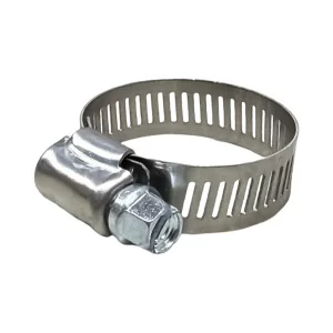 #16 1" Stainless Hose Clamp With Carbon Screw