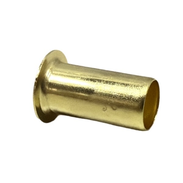 1/2" Brass Insert Stiffener (Lead-Free)