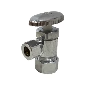 3/8" OD X 5/8" OD Angle Compression Stop (Lead-Free)