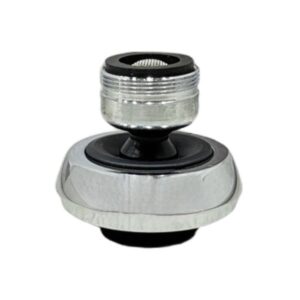Chrome-Plated Dual-Thread Swivel-Spray Aerators (Lead-Free)