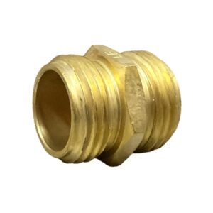 3/4" Male Garden Hose Thread X 3/4" Male Garden Hose Thread Hose Nipple (Lead-Free)