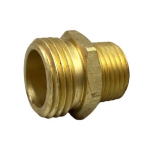3/4" Male Garden Hose Thread X 1/2" Male IPS X 1/2"Solder Hose Nipple (Lead-Free)