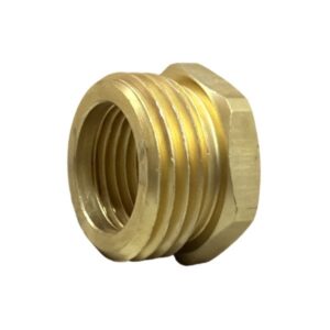 3/4" Male Garden Hose Thread X 1/2" Female IPS Hose Nipple (Lead-Free)