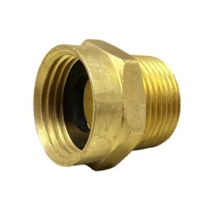 3/4" Female Garden Hose Thread X 3/4" Male IPS Hose Nipple (Lead-Free)