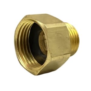 3/4" Female Garden Hose Thread X 1/2" Male IPS X 1/2" Solder Hose Nipple