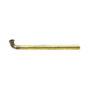1 1/2" X 24" Rough Brass Slip Joint Waste Bend