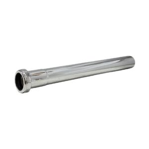 1 1/4" X 12" Chrome-Plated Slip Joint Extension Tube