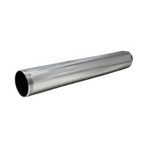 1 1/4" X 8" Chrome-Plated Threaded Tube