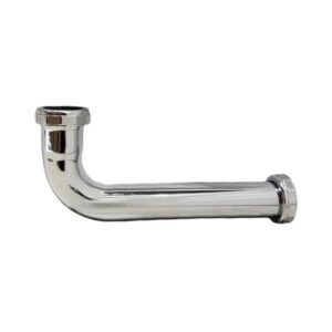 1 1/4" X 8" Chrome-Plated Slip Joint Elbow