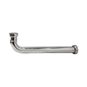 1 1/4" X 12" Chrome-Plated Slip Joint Elbow