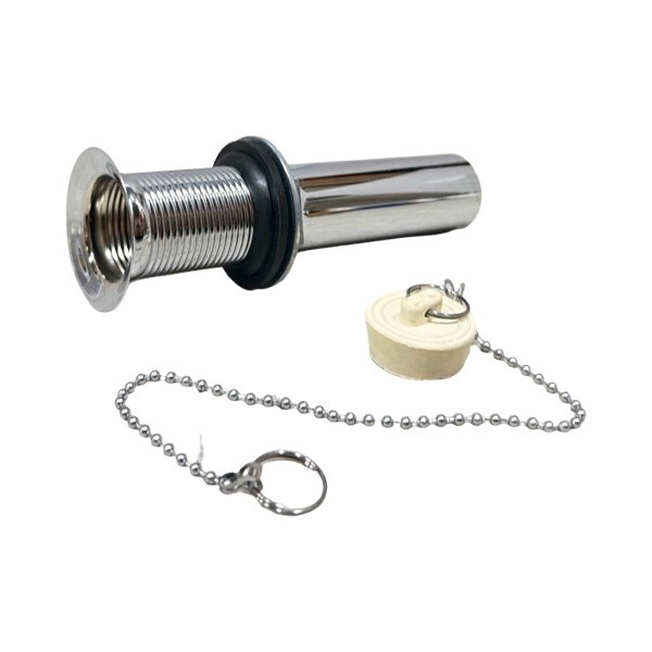1 1/4" Chrome-Plated C.O. Plug
