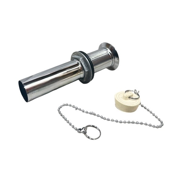 1 1/4" Chrome-Plated C.O. Plug