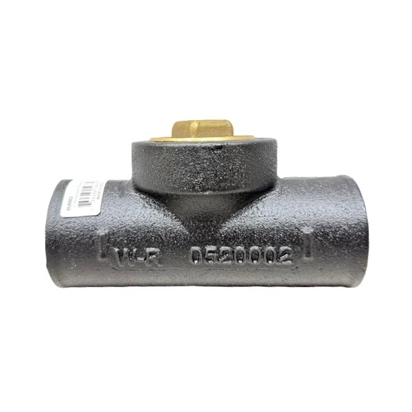 2" No-Hub Dandy Tee With Plug