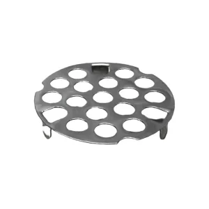 1 7/8" Chrome-Plated Steel Three Prong Strainer