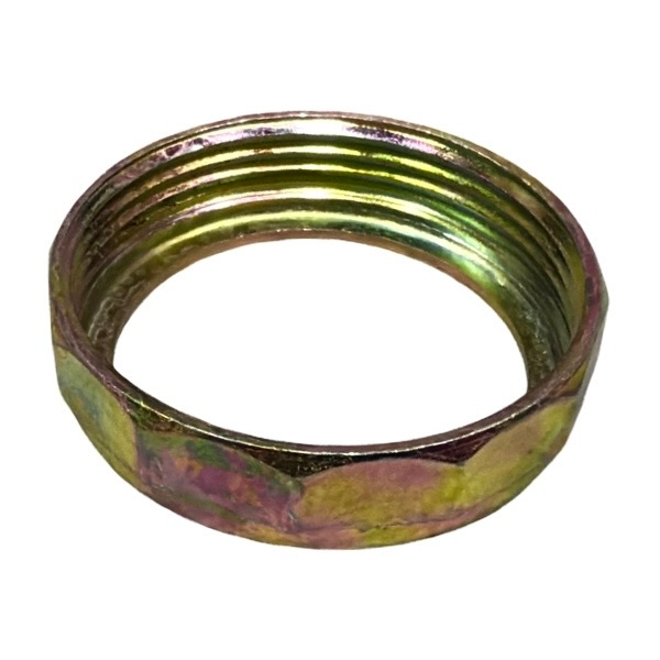1 1/2" X 1 1/2" Brass-Plated Zinc Die-Cast Slipnut