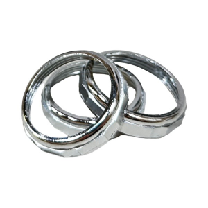 2" X 2" Chrome-Plated Zinc Die-Cast Slipnut