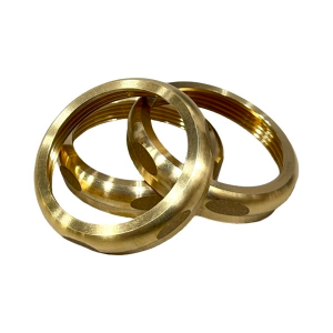 2" X 2" Rough Brass Slipnut