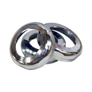 1 1/2" x 1 1/4" Chrome Plated Brass Slipnut
