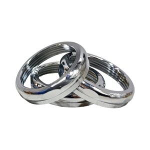 2" X 2" Chrome-Plated Solid Brass Slipnut