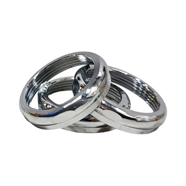 2" X 2" Chrome-Plated Solid Brass Slipnut