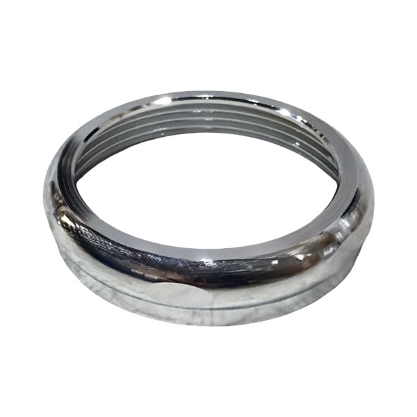 2" X 2" Chrome-Plated Solid Brass Slipnut