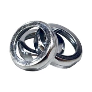 1 1/2" x 1 3/8" Chrome Plated Brass Slipnut