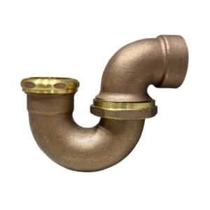 1 1/2" Rough Brass L.A. Trap Sweat